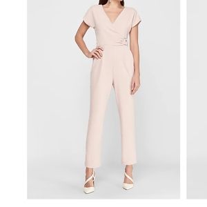 Express XS blush pink jumpsuit